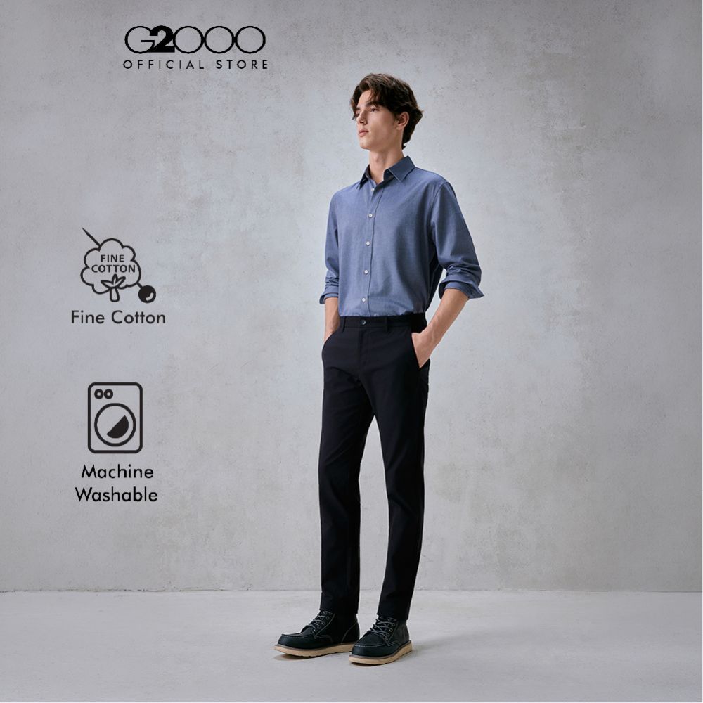G2000 กางเกงขายาวแบบลำลองสำหรับผู้ชาย Extra Slim Fit รุ่น 56161965