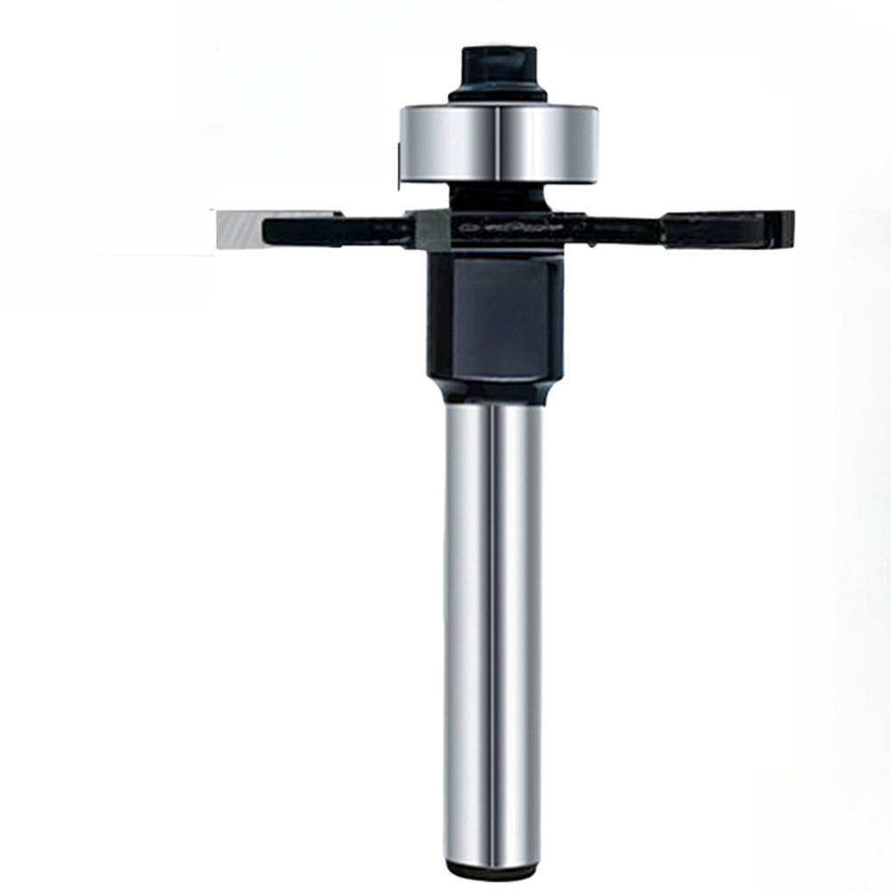 8Four-Cutting สําหรับ fluta Ball Bearing T Slot Tool Hard Metal Wood Milling Bit