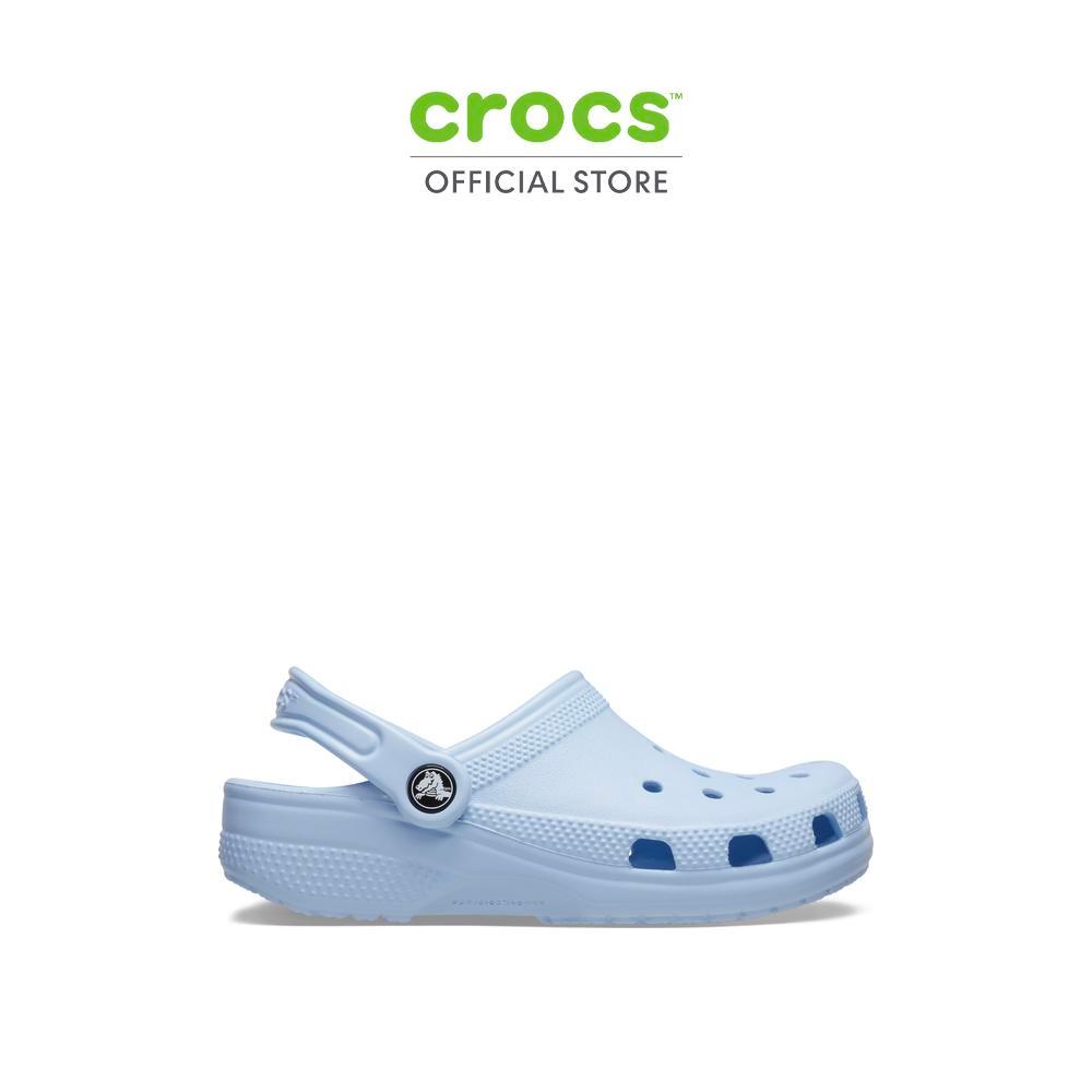 CROCS รองเท้าลำลองเด็กเล็ก CLASSIC CLOG - BLUE CALCITE