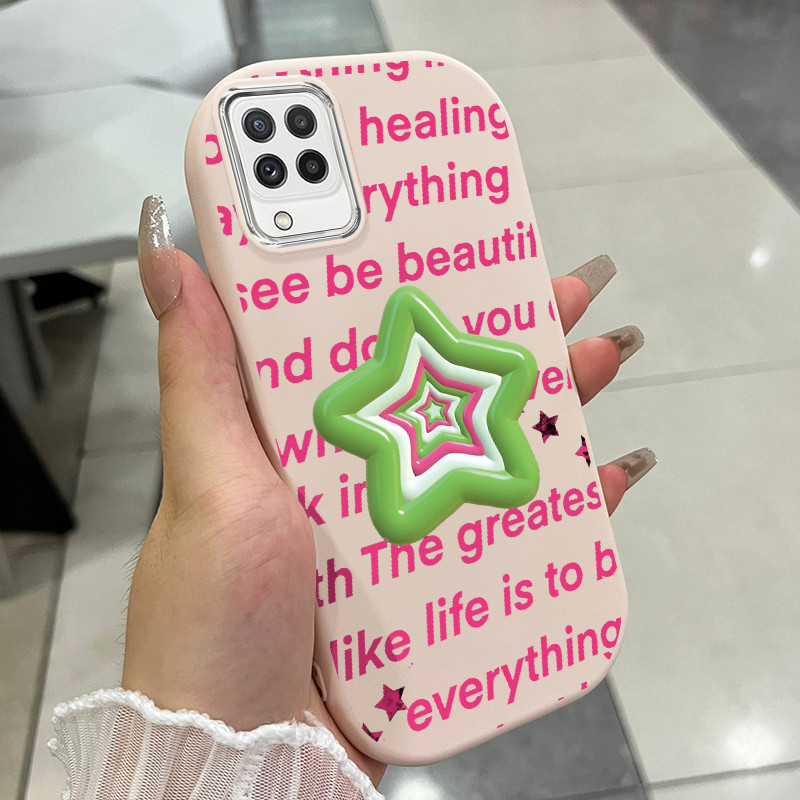 เคส ใช้ได้กับ Samsung A22 M22 M32 เคสแฟชั่นน่ารัก