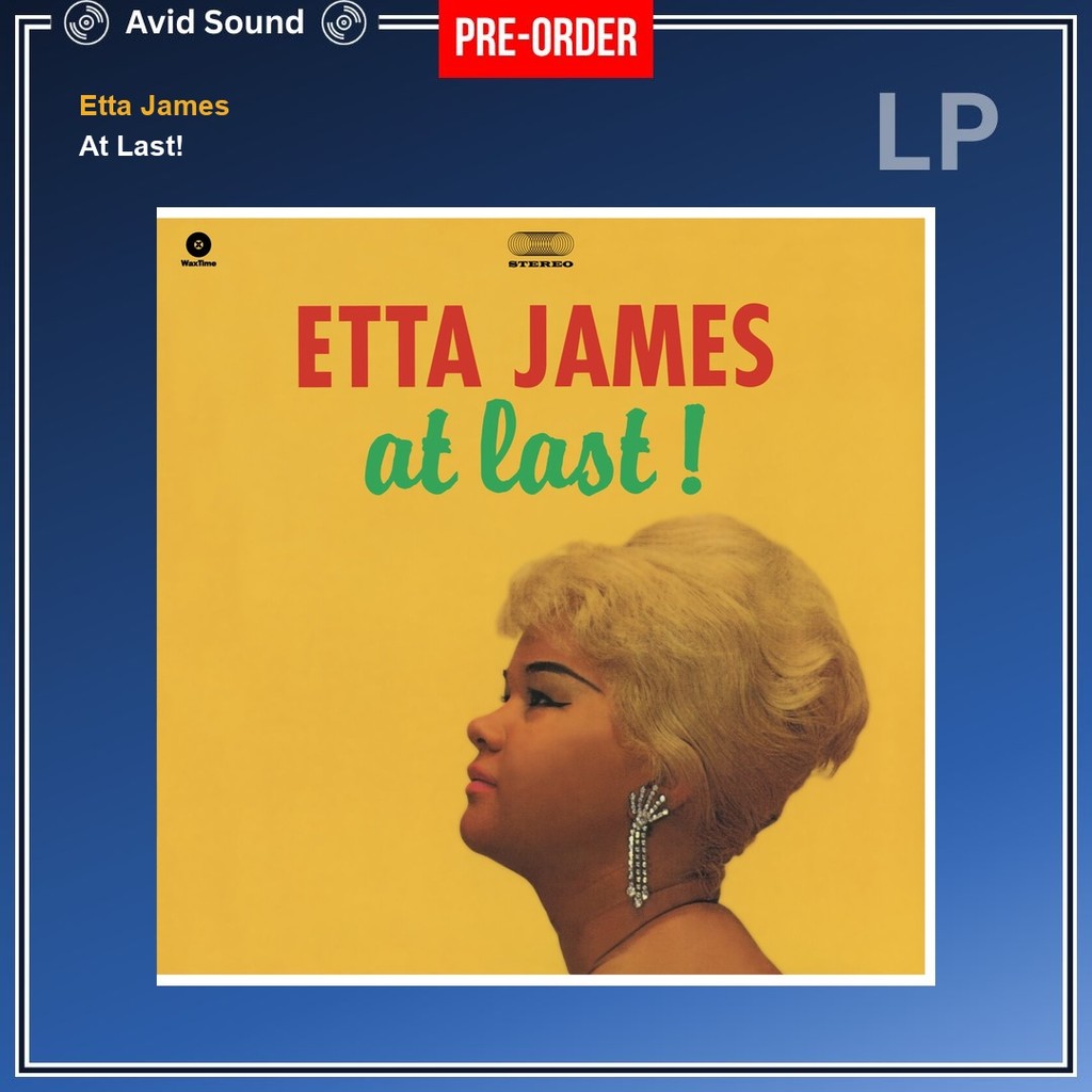 Pre-Order แผ่นเสียง Etta James At Last! ใหม่ ซีล Etta James Vinyl LP