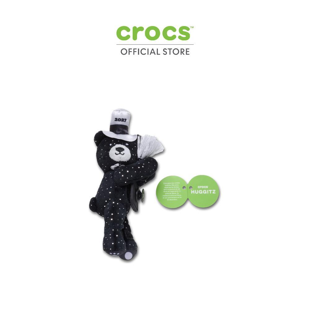 CROCS ตัวติดรองเท้า JIBBITZ™ 2027 NEW YEARS HUGGITZ BLACK BEAR