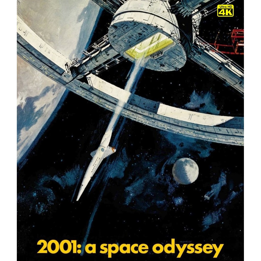 4K - 2001: A Space Odyssey (1968) 4K UHD ⭐8.1/10 Keir Dullea