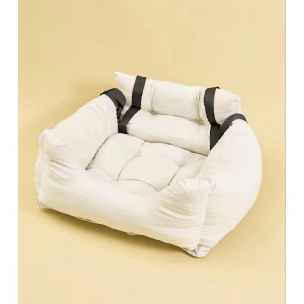 【Direct from Japan】[ขายหมดแล้ว] 3COINS Pet Drive Bed สำหรับสุนัข พร้อมเบาะรองนั่ง Three Coins【Japan 