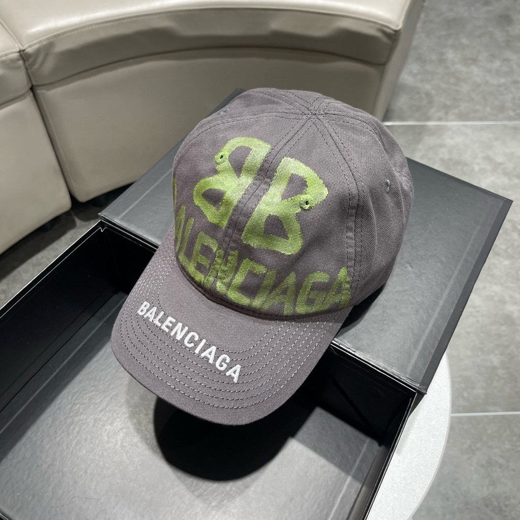 GUCCI777 หมวกเบสบอลปักลาย GG คลาสสิกสีดํา 7