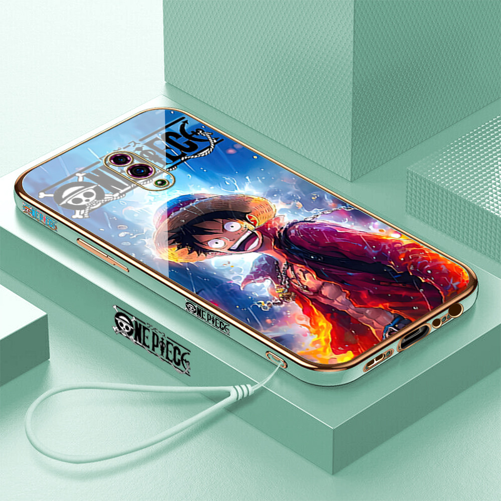 LOKAL [จัดส่งในพื้นที่] OPPO Reno 3 4 4f 5 5k 6 7 7z 8 8T 8Z 4G 11F 13FS 5G Luffy HP Case จาก One Pi