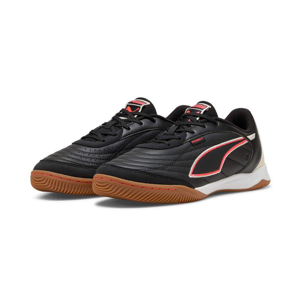 PUMA Football รองเท้าฟุตซอล PRESSING ยูนิเซ็กส์ สีดำ - 10910802 — صورة 4