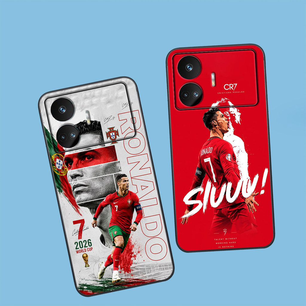 เคส Realme GT NEO 5 / GT NEO 5 SE พร้อมภาพ Messi Ronaldo สุดสวย