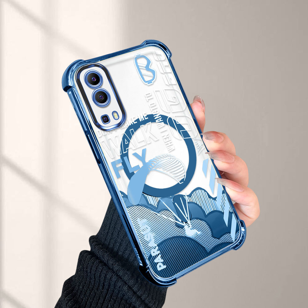 กันกระแทก เคส For VIVO Y72 Y52 5G เคสโทรศัพท์ เคสนิ่ม เคสกันกระแทก Soft TPU FS 2158