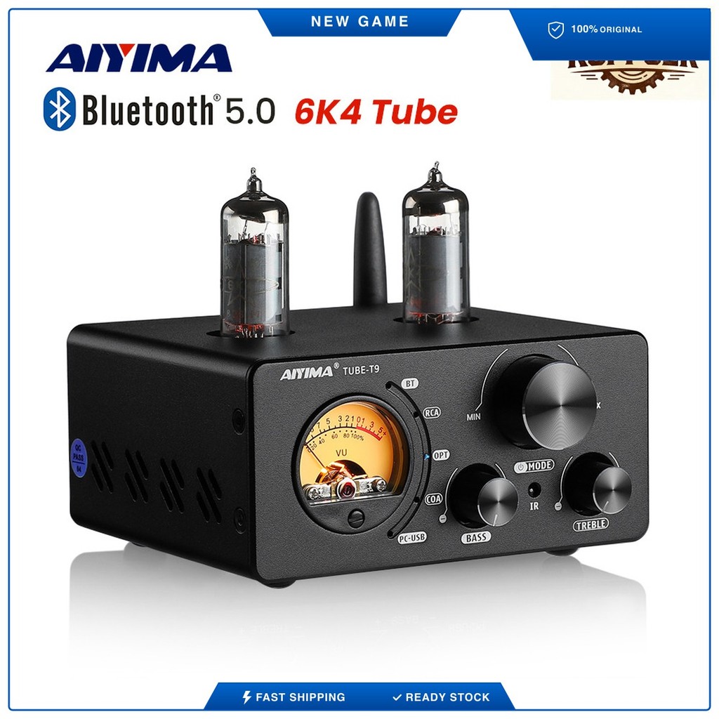 Ready Local AIYIMA T9 Tube Amplifier 100W 5.0 Bluetooth Stereo