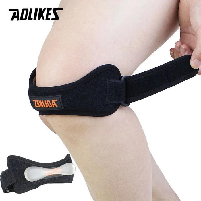 Aolikes Patella Knee Silicone Bracer 7918 - อุปกรณ์ป้องกันเข่า