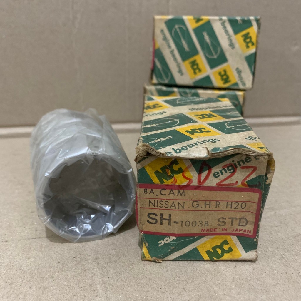 แบริ่งเพลาลูกเบี้ยวโลหะ SH-1003B Nissan SD22 H20 Oversize STD NDC Japan