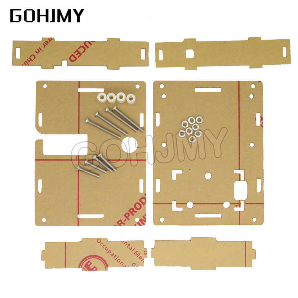 LCR-T4 อะคริลิคใส LCR-T3 กรณีเชลล์สําหรับ LCR-T4 เครื่องทดสอบทรานซิสเตอร์ ESR SCR/MOS LCR T4 กล่อง