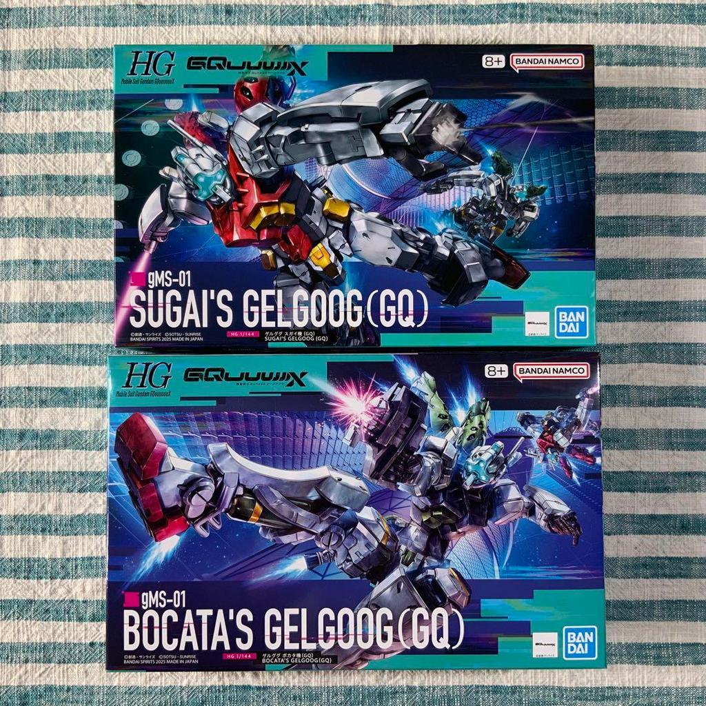 【Direct from Japan】★HG Gunpla★ [HG Gelgoog Sugai's (GQ) และ Bokata's (GQ)] เซ็ต 2 ชิ้น!【Japan Exclus