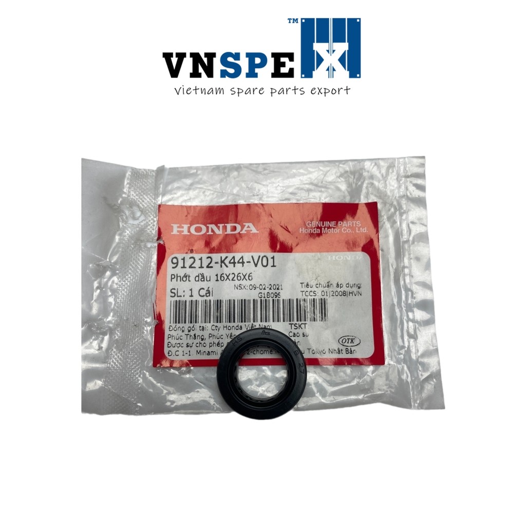 ซีลน้ํามัน 16x26x6 Vision 110 - 91212K44V01