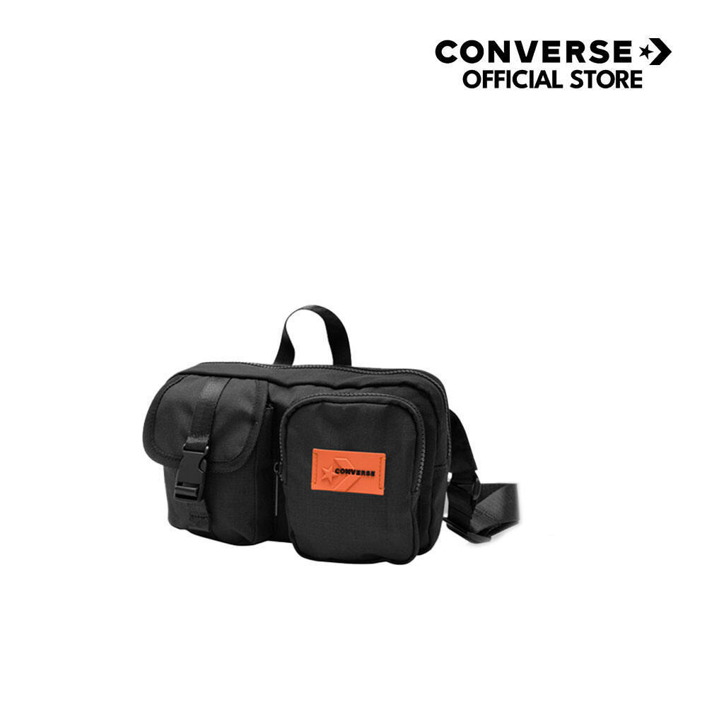 CONVERSE กระเป๋า DUNE EASE WAIST BAG BLACK UNISEX 1261911AU_H5BKXX