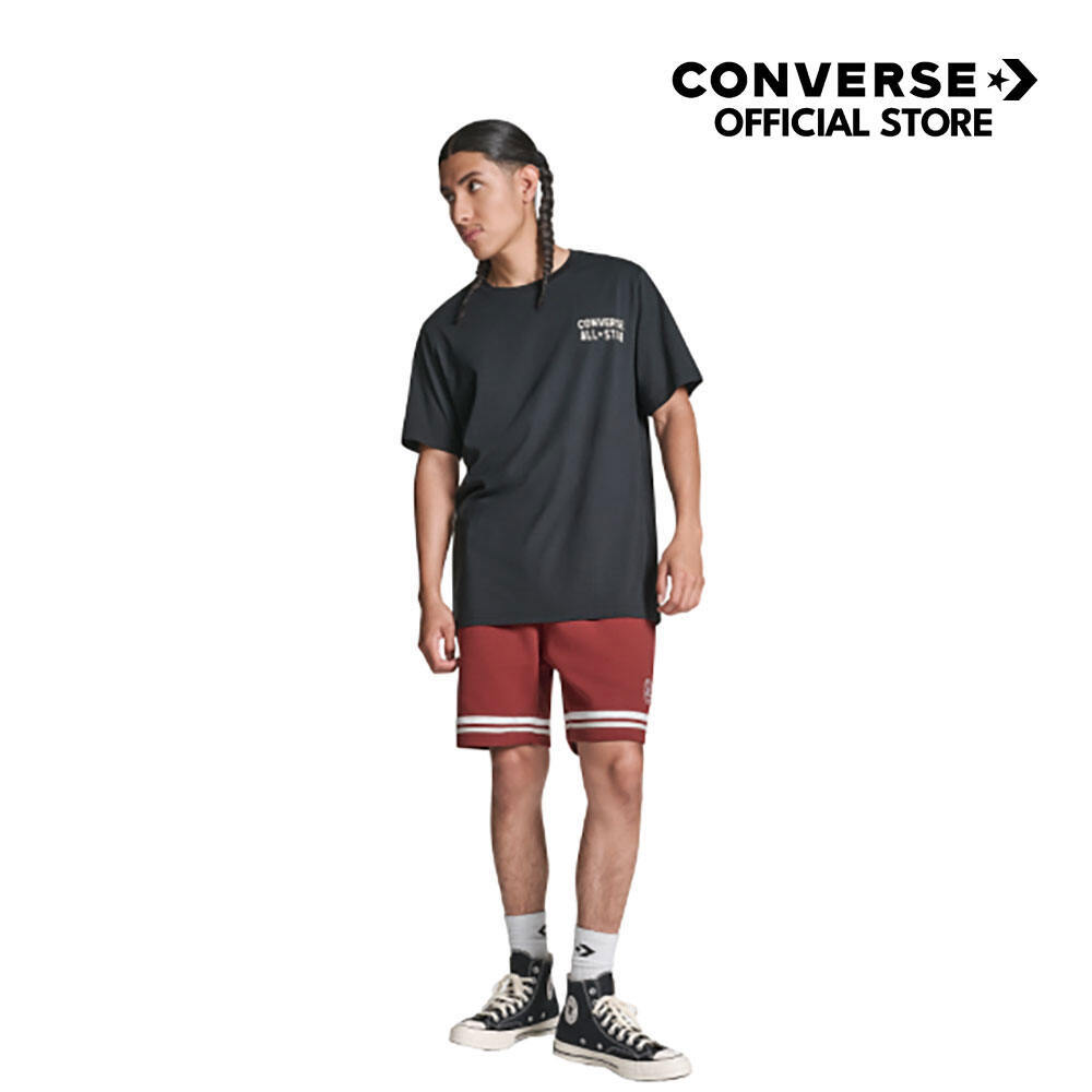 CONVERSE เสื้อ RETRO CHUCK TEE BLACK ผู้ชาย 132T810AM_H5BKXX
