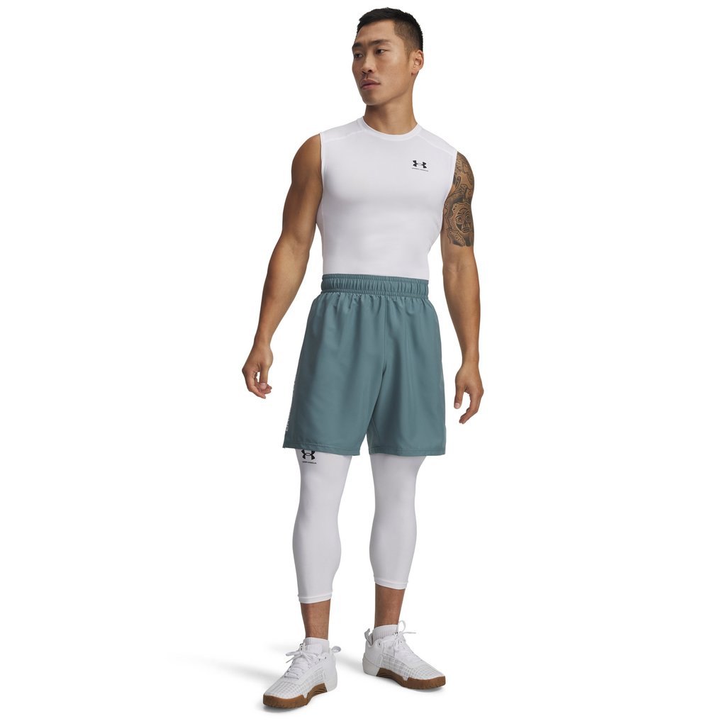 Under Armour กางเกงขาสั้นสำหรับผู้ชาย UA Tech™ Woven Wordmark — صورة 4