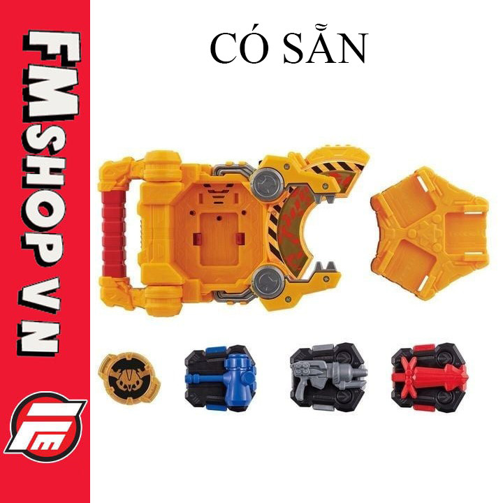 (2nd) DX Powered Builder Buckle Toy Model & Gigant Buckle