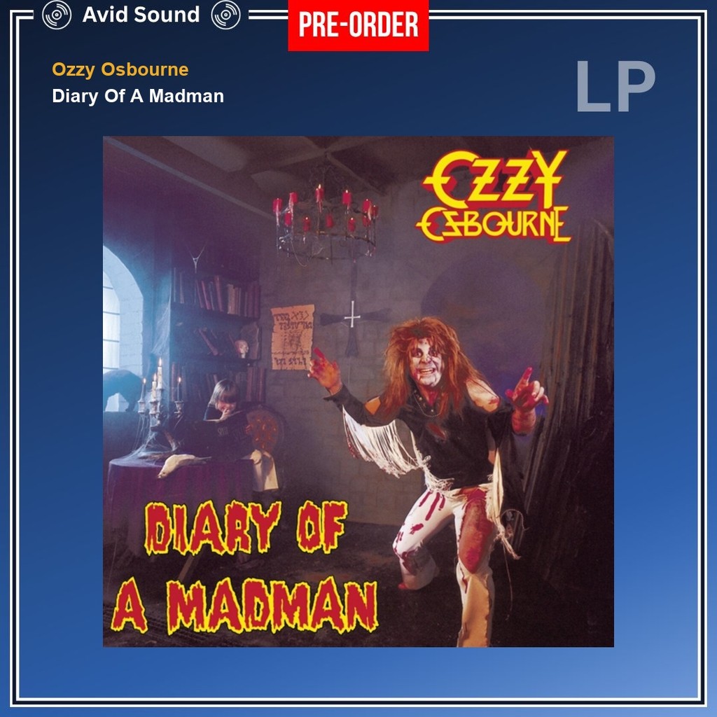 Pre-Order แผ่นเสียง Ozzy Osbourne Diary Of A Madman ใหม่ ซีล Ozzy Osbourne Vinyl LP