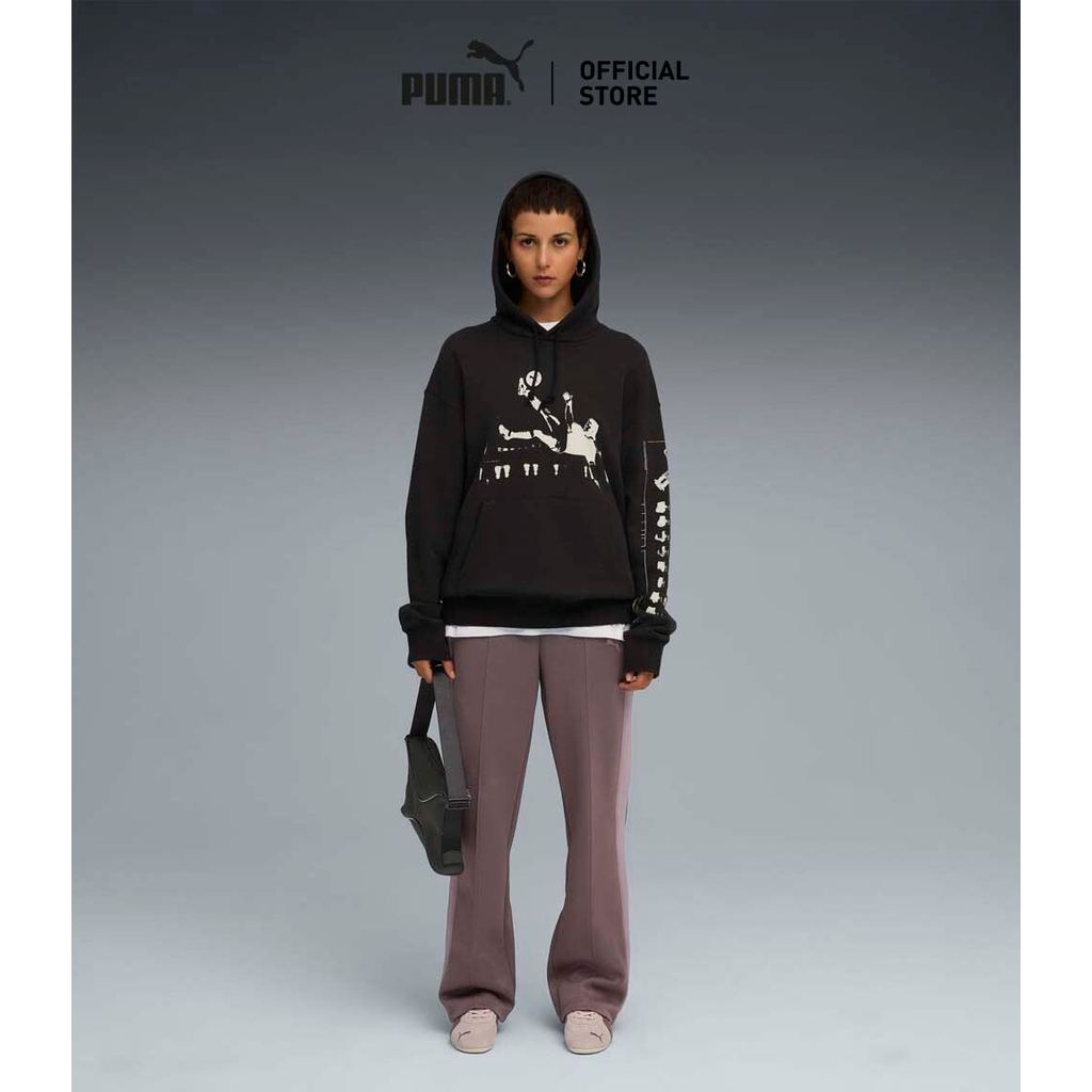 PUMA Prime/Select กางเกงขายาวทรงตรง T7 ALWAYS ON สำหรับผู้หญิง สีม่วง - 62979788