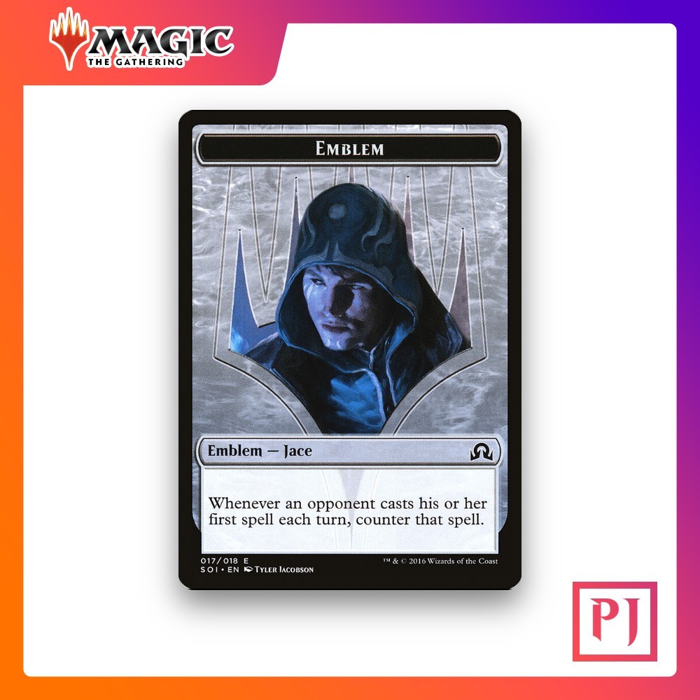 [MTG] Jace, Unraveler of Secrets Emblem (#17) [TSOI] [COLORLESS] [COMMON] | Magic the Gathering