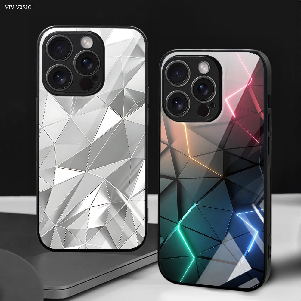 เคส For VIVO V50 V40 V30 V30E V29 V29E V27 V25 V20 Lite Pro 4G 5G เคสโทรศัพท์ เคสมือถือ เคสวีโว่ Phone Hard Glass Case