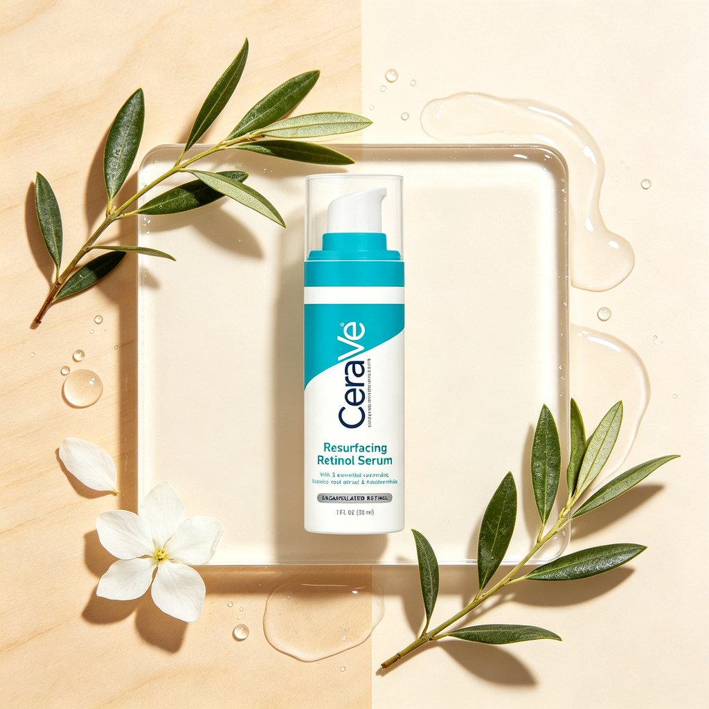Resurfacing Retinol Serum,Encapsulated Retinol Facial Serum,Skin Rinning Serum สําหรับผิวที่ราบรื่น