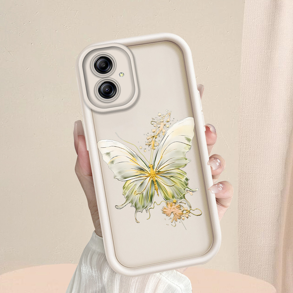 เข้ากันได้กับเคส Samsung Galaxy A04E ปลอกการ์ตูน Hp Kesing ปกป้องเลนส์ TY S2-1442