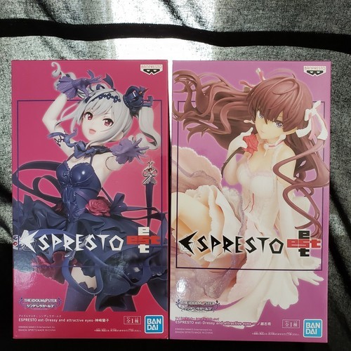 THE IDOLM@STER CINDERELLA GIRLS Figure "Ranko, Shiki" Japan anime BANPRESTO