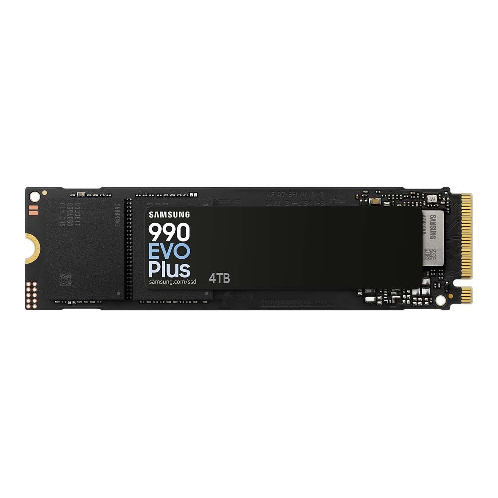 4 TB SSD (เอสเอสดี) SAMSUNG 990 EVO PLUS - PCIe 4x4 / 5x2 NVMe M.2 2280 (MZ-V9S4T0BW) -