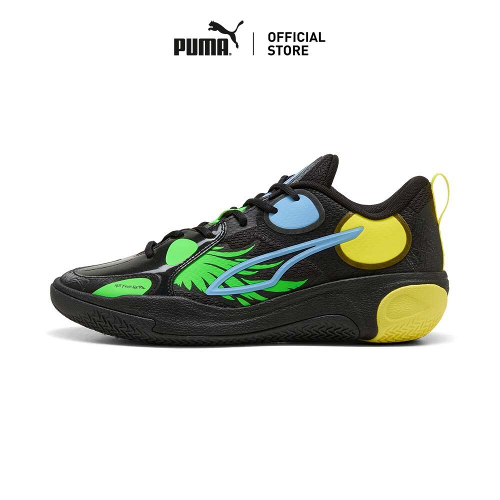 PUMA Basketball รองเท้าบาสเก็ตบอล MB World.01 ยูนิเซ็กส์ สีดำ - 31323402