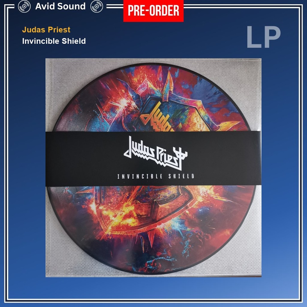 Pre-Order แผ่นเสียง Judas Priest Invincible Shield ใหม่ ซีล Judas Priest Vinyl LP