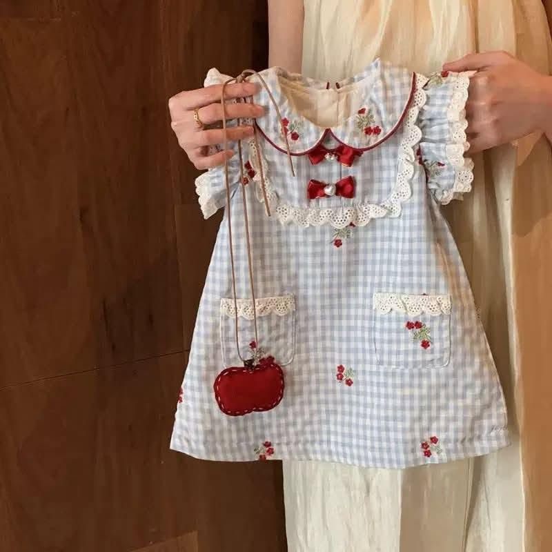 KUMORU (3-8Y) ชุดเกาหลี GIRLS BLUE-D2605018ฉันรัก