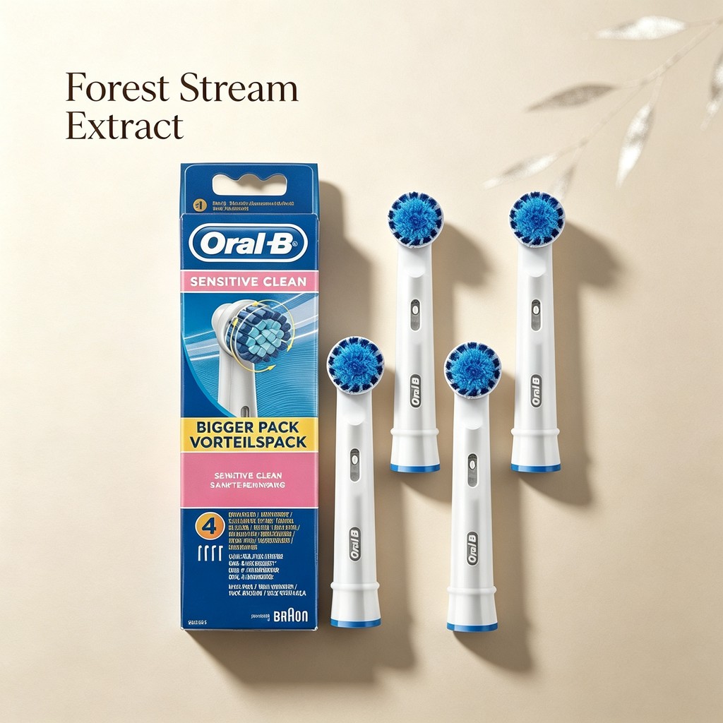 หัวแปรงสีฟันไฟฟ้า Gentle Care ขนแปรงนุ่มทรงกลมสําหรับเหงือกและฟันที่บอบบาง