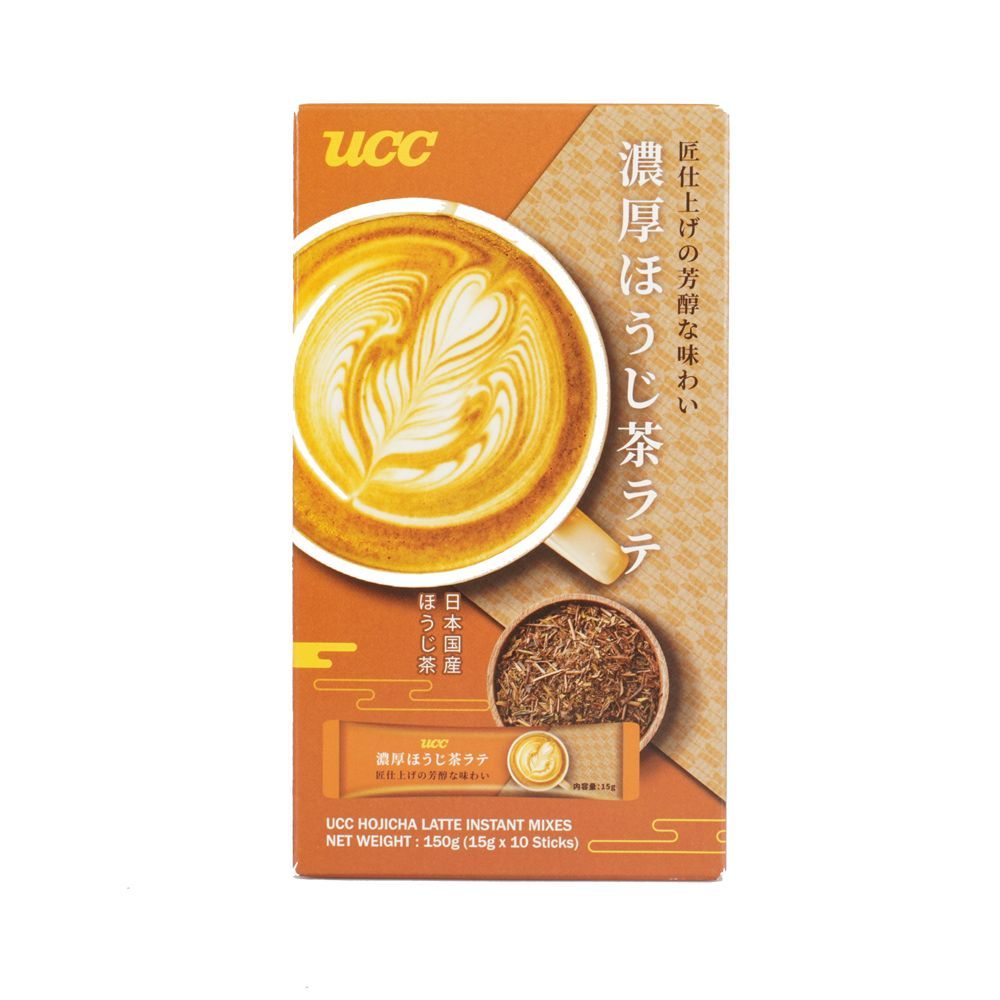 💥 UCC HOJICHA LATTE 15G X10 🎐 UCC HOJICHA LATTE 15G X10 ✅ เครื่องดื่มบำรุงสุขภาพ  🎨 HEALTH TONICS