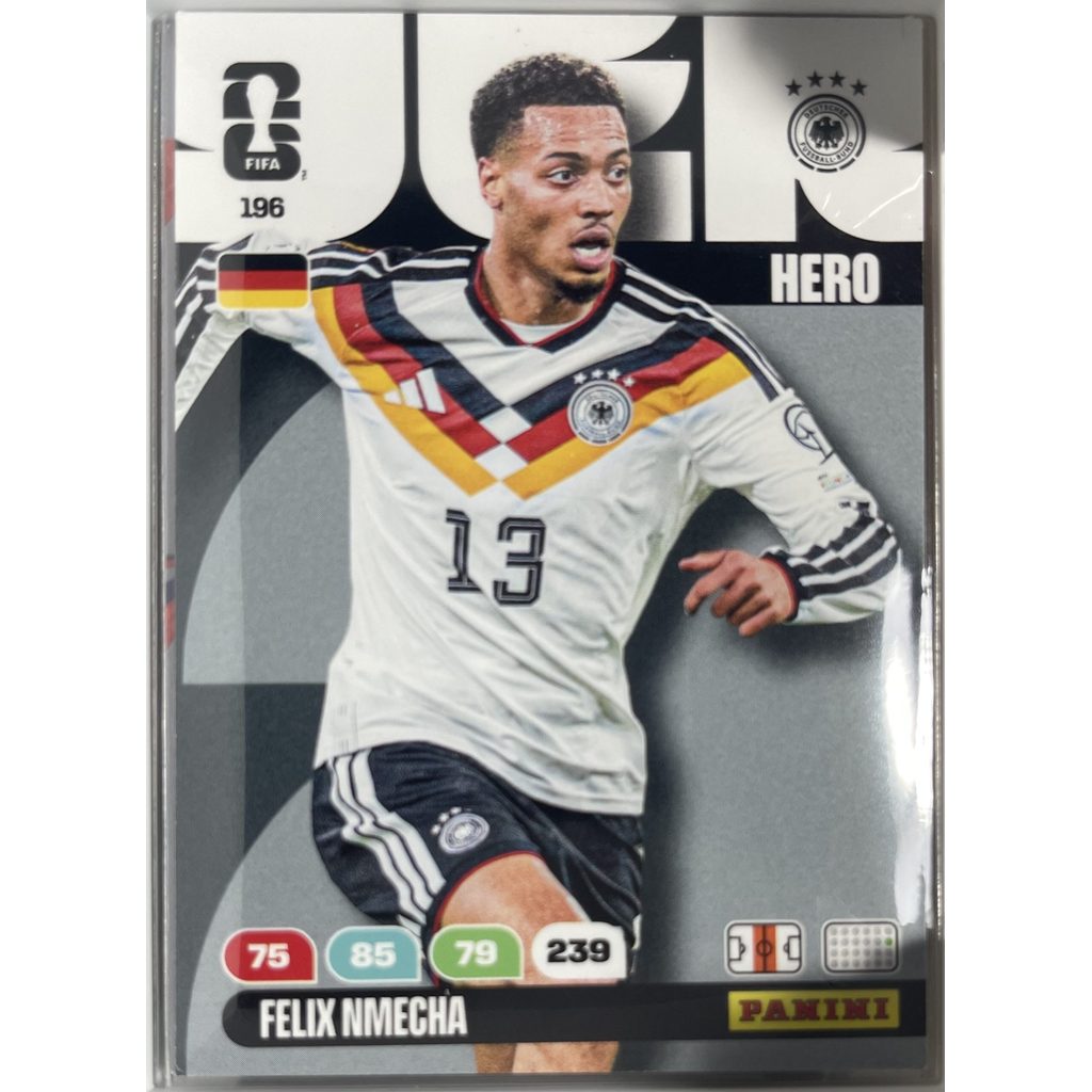 196 - Felix Nmecha – Panini FIFA World Cup 2026 Adrenalyn XL