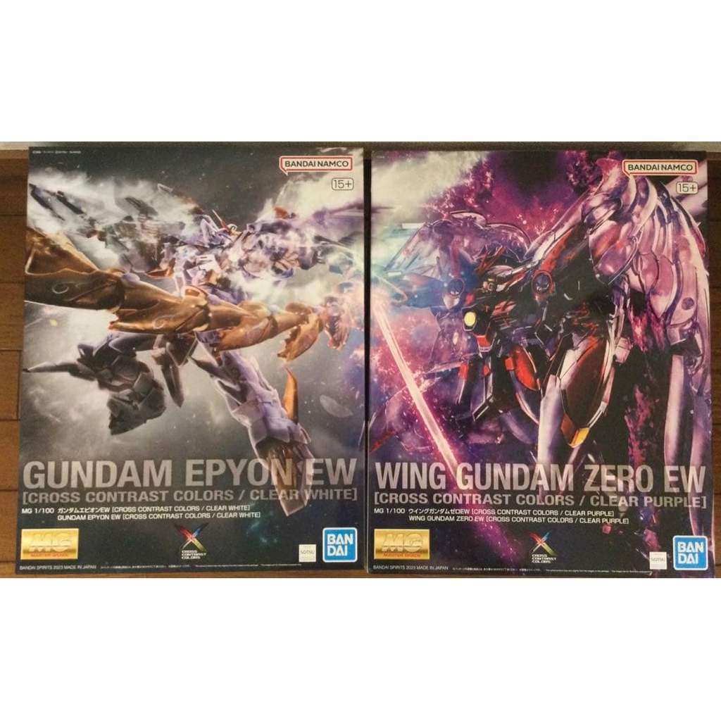 【Direct from Japan】Gundam Wing Zero EW และ Epyon Cross Contrast Colors สุดพิเศษที่จำหน่ายเฉพาะในจีนเ