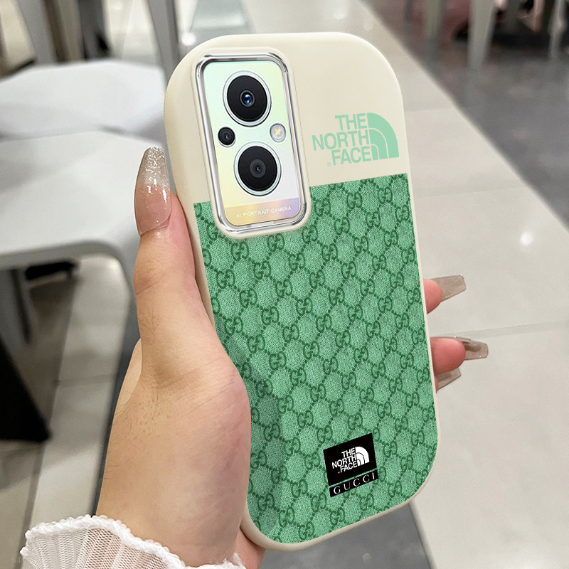 เคสสำหรับ OPPO Reno 7Z 5G Reno 8Z 5G Reno 7 Lite 5G Reno 8 Lite 5G เคสโทรศัพท์แบรนด์อินเทรนด์กันกระแทกกลมและอ้วน