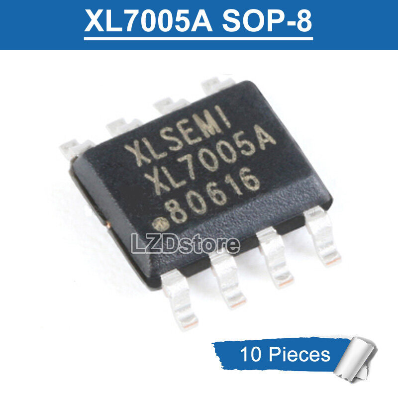 10 ชิ้น XL7005A SOP-8 XL 7005 A SOP8 XL7005 XL7005E1 SOP SMD Buck DC Converter ชิป IC ใหม่เดิม