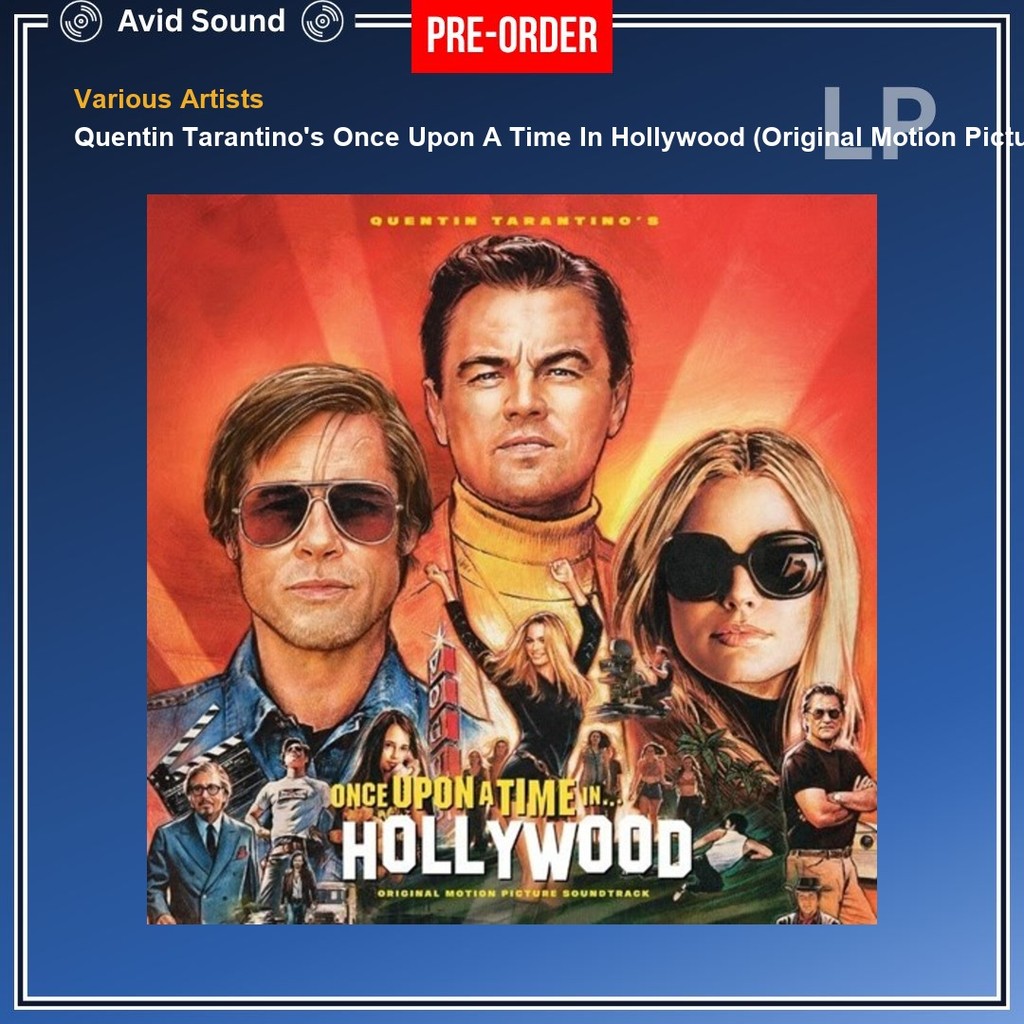 Pre-Order แผ่นเสียง Various Artists Quentin Tarantino's Once Upon A Time In Hollywood OST ใหม่ ซีล O