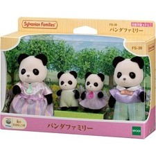 【In Stock】 Official Japan Sylvanian Families ซิลวาเนียนแฟมิลี่ Panda Family FS-39 Japan EPOCH Calico