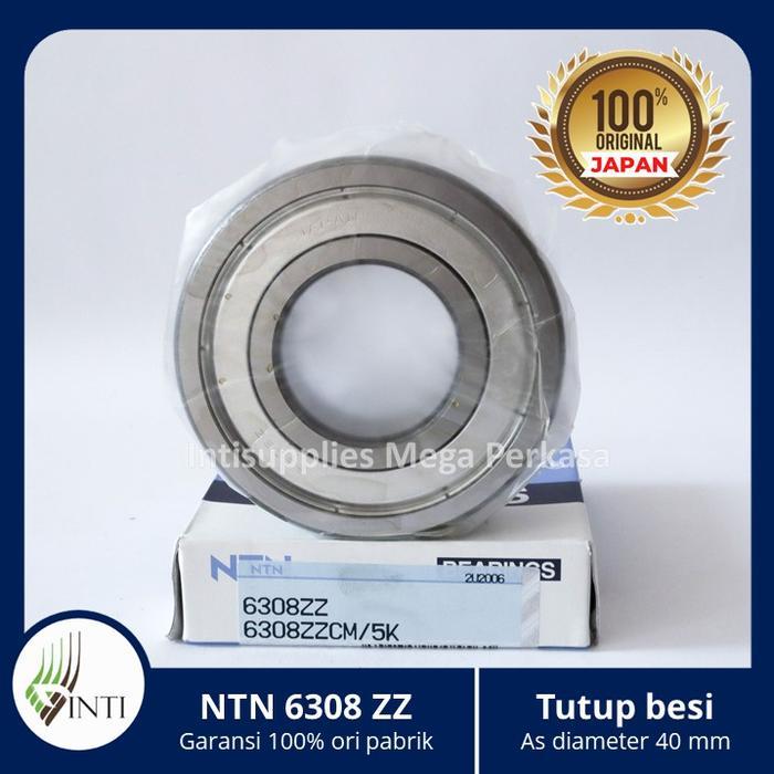 แบริ่ง Ntn 6308 Zz รับประกัน Laher ดั้งเดิม