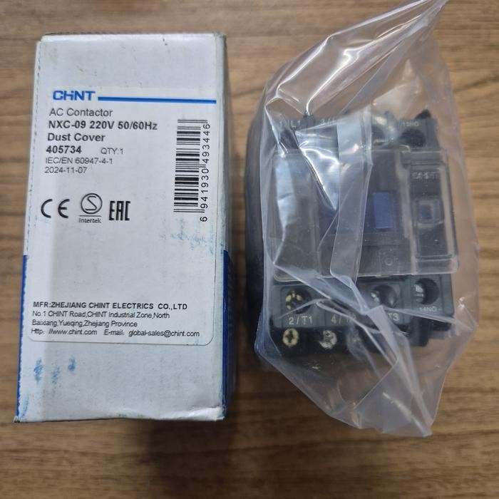 คอนแทคเตอร์ Chint NXC-09 220V 20A ดั้งเดิม