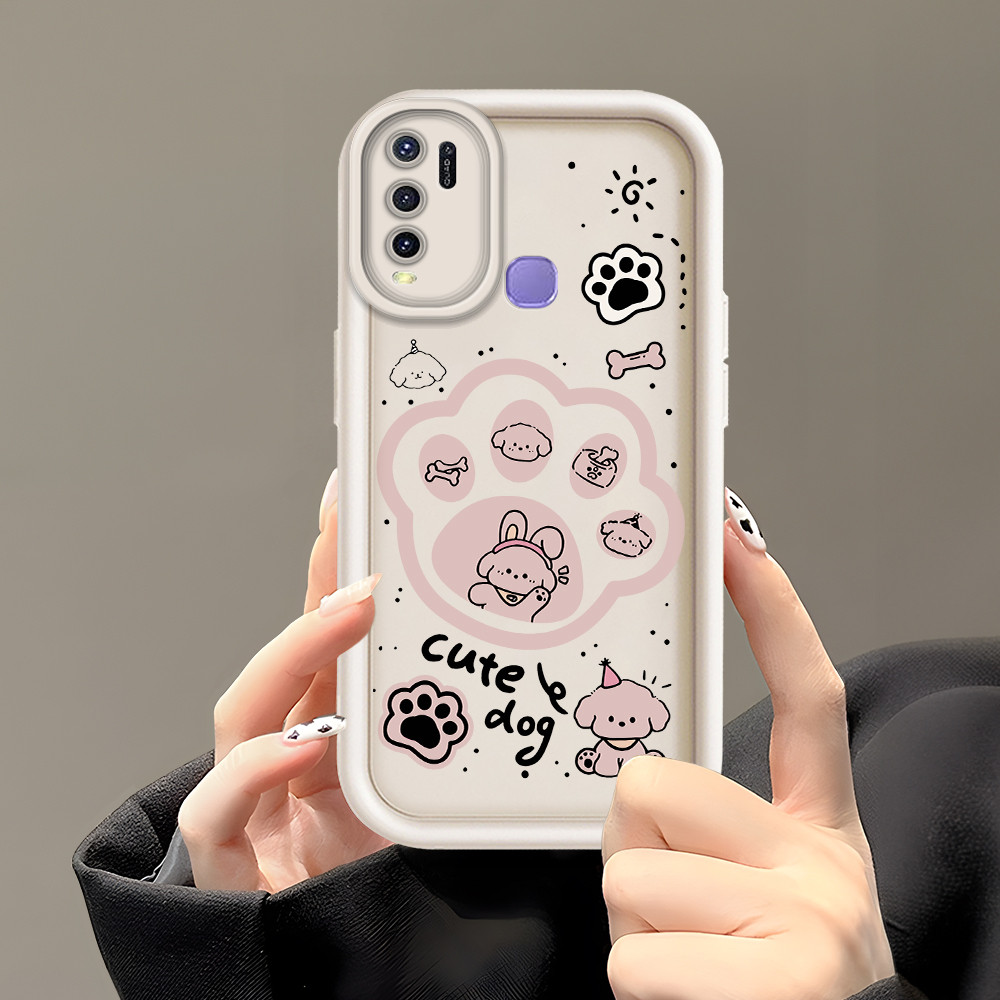 VIVO Y30 Y50 Y30i 1938 สําหรับ Softcase เคสโทรศัพท์ HP Cassing Kesing Rabbit Cat Claw C8 2839 DLJ 33
