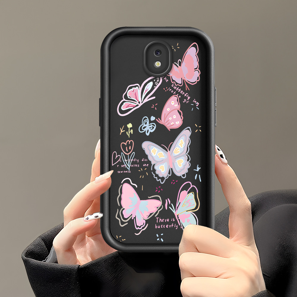 HP เข้ากันได้กับ Samsung Galaxy J7 Pro J730 2017 เคสโทรศัพท์ Softcase C8 2297 ID33