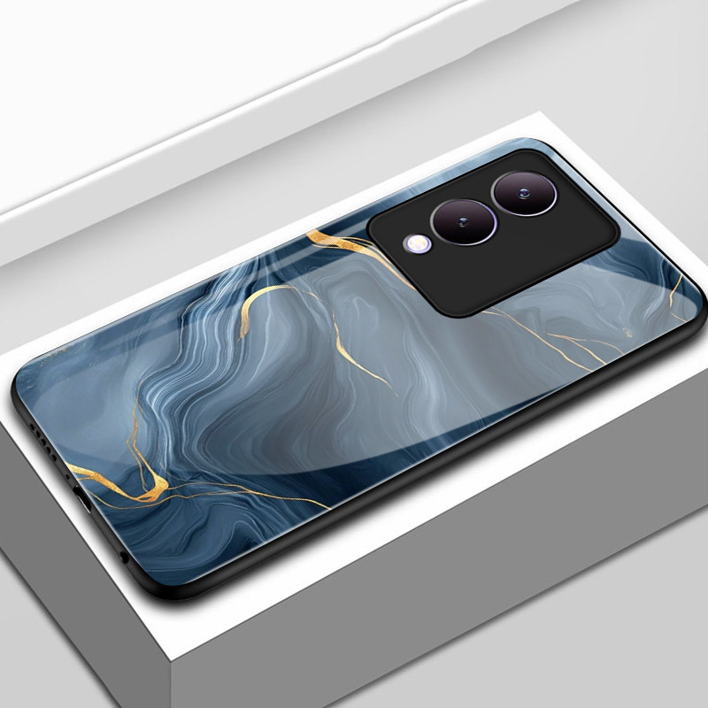 เคสสำหรับ VIVO Y17s Y36i 5G Y28 5G G2 5G เคสโทรศัพท์แบบใหม่เปลือกแก้วกันกระแทก