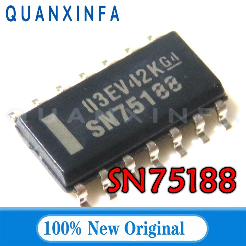 10PCS SN75188DR SN75188 SOP14 quad-drive ใหม่เดิม