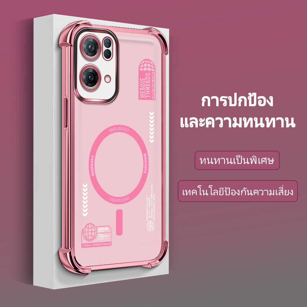 เคส กันมุม สำหรับ For OPPO Reno 7 Pro 5G เคสโทรศัพท์ เคสออปโป้ เคสนิ่ม Anti Drop โปร่งใส TPU Silicon