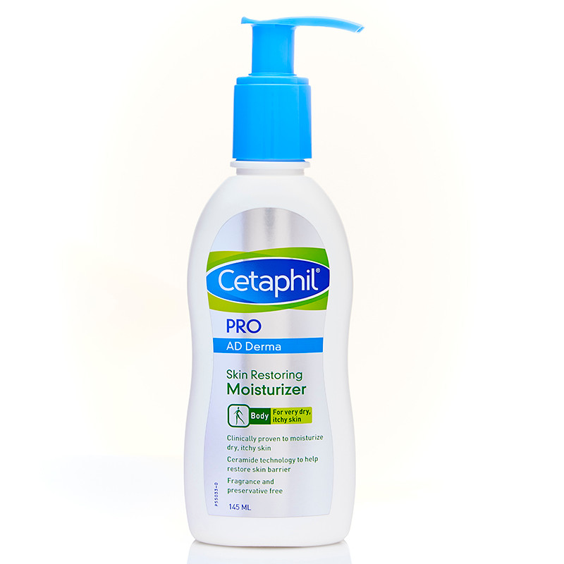Cetaphil Pro AD Derma Skin Restoring Moisturizer 145ml. (เซตาฟิล)